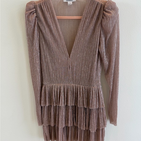 X REVOLVE Carry Mini Dress in Blush
Sabina Musayev Metallic Dress - Picture 3 of 6